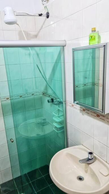 100Mts Da Praia Com Churrasqueira, Piscina E Wi-Fi カラグァタトゥバ エクステリア 写真
